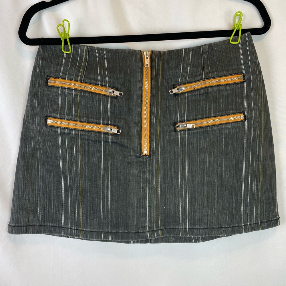 Denim Mini Skirt